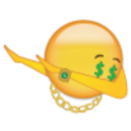 Bling Dab — cartoon emoji for Slack & Discord (Discord)