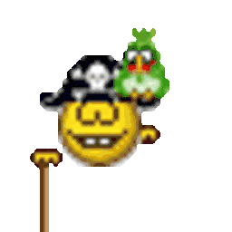 Pirate Parrot 2 — cartoon emoji for Slack & Discord (Discord)