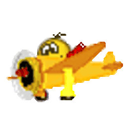 Flying Airplane — cartoon emoji for Slack & Discord (Discord)