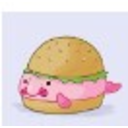 Blobfishburger — food emoji for Slack & Discord