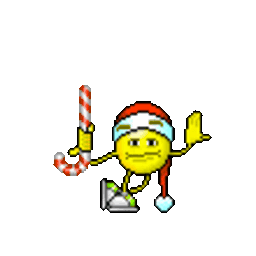 Candycane Nom — cartoon emoji for Slack & Discord (Discord)