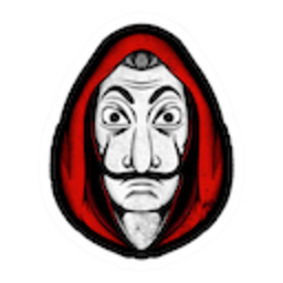 Moneyheistdali — character emoji for Slack & Discord (Discord)