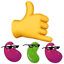 Churbeans — gesture emoji for Slack & Discord