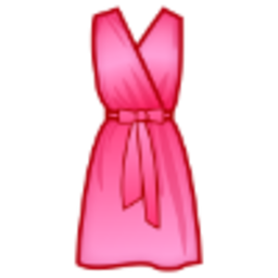 Pink Dress — pink emoji for Slack & Discord (Discord)