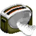 Flying Toaster — toaster emoji for Slack & Discord