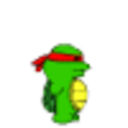 Ninja Turtle 2 — cartoon emoji for Slack & Discord