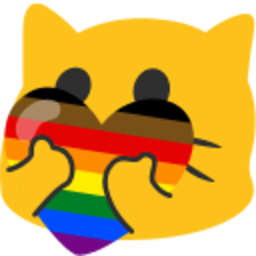 Meow Prideheart 2 — cartoon emoji for Slack & Discord (Discord)