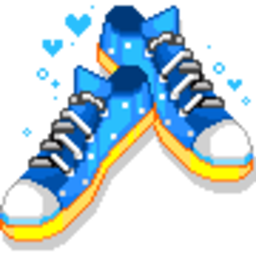 Shoes Blue — shoe emoji for Slack & Discord (Discord)