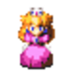 Princess Peach 3 — cartoon emoji for Slack & Discord (Discord)