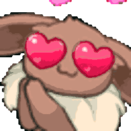 Eevee Hearteyes — cute emoji for Slack & Discord (Discord)