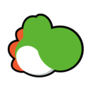 Smash Yoshi — cartoon emoji for Slack & Discord