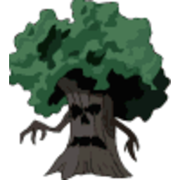 Spooky Tree — cartoon emoji for Slack & Discord (Discord)