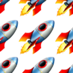 Rocket Pattern — rocket emoji for Slack & Discord (Discord)
