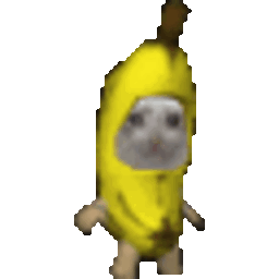Cat Banana — cartoon emoji for Slack & Discord (Discord)