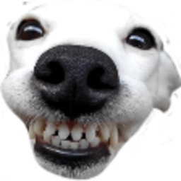 Dog Smile — dog emoji for Slack & Discord (Discord)