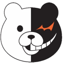 Monokuma — cartoon emoji for Slack & Discord