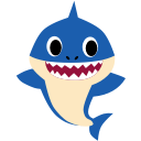 Daddyshark — cartoon emoji for Slack & Discord