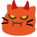 Meow Puffydevil — cartoon emoji for Slack & Discord