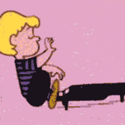Schroeder Piano — cartoon emoji for Slack & Discord (Discord)