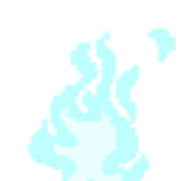 Cyan Fire — fire emoji for Slack & Discord (Discord)