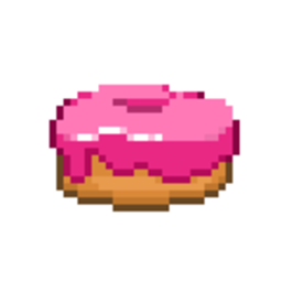 Donut Bounce — food emoji for Slack & Discord (Discord)