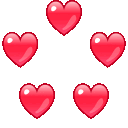 Revolving Hearts — heart emoji for Slack & Discord