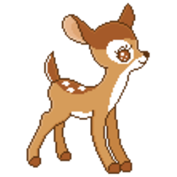 Deer — cartoon emoji for Slack & Discord (Discord)